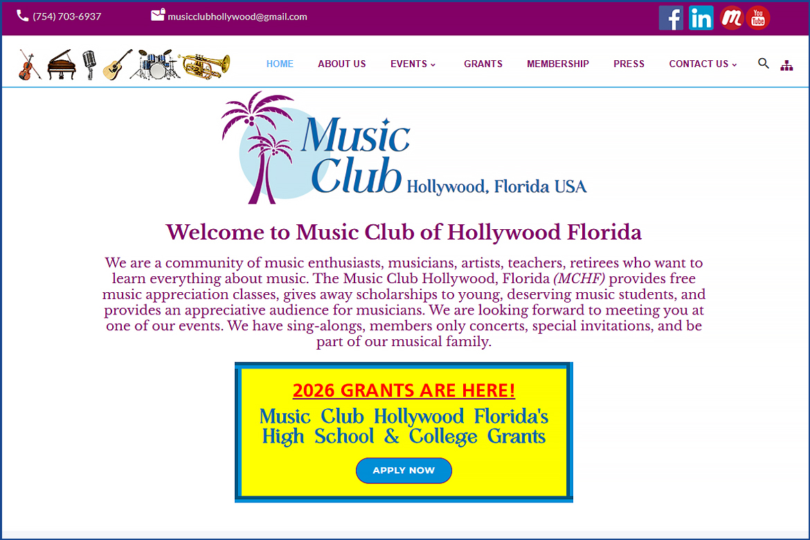 Music Club Hollywood Florida